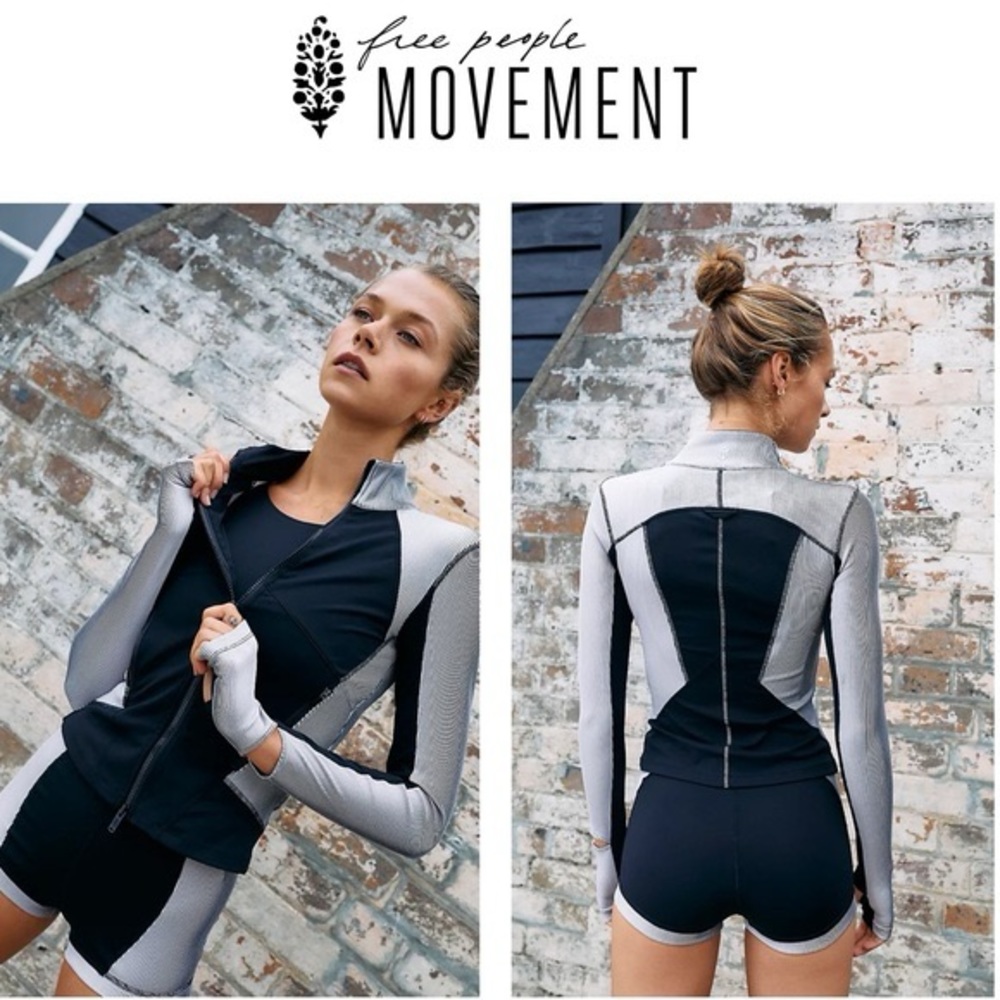 Free People Movement Hardio Cardio Track Jacket Full Zip - Picture 10 of 10